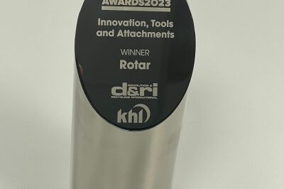 ROTAR winner of the Innovation - Tools and attachements Award!!!!