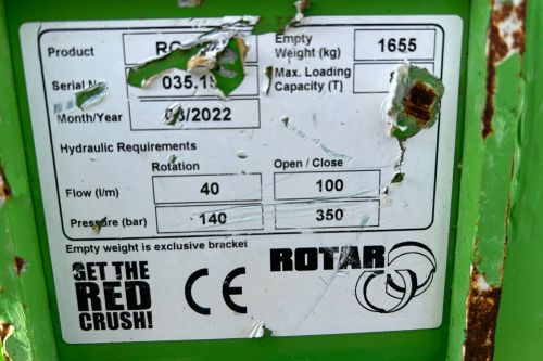 Rotar Sorting / Demolition Grab - RG 30-N - 035.158